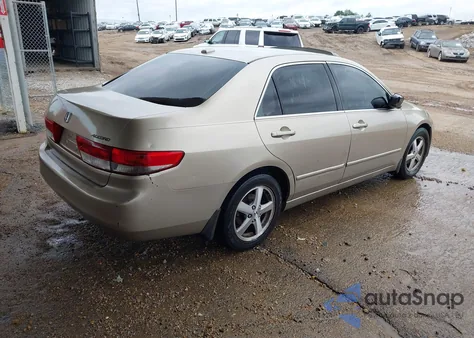 2004 Honda Accord 2.4 Ex из США, поврежденный, VIN 1HGCM56814A001722